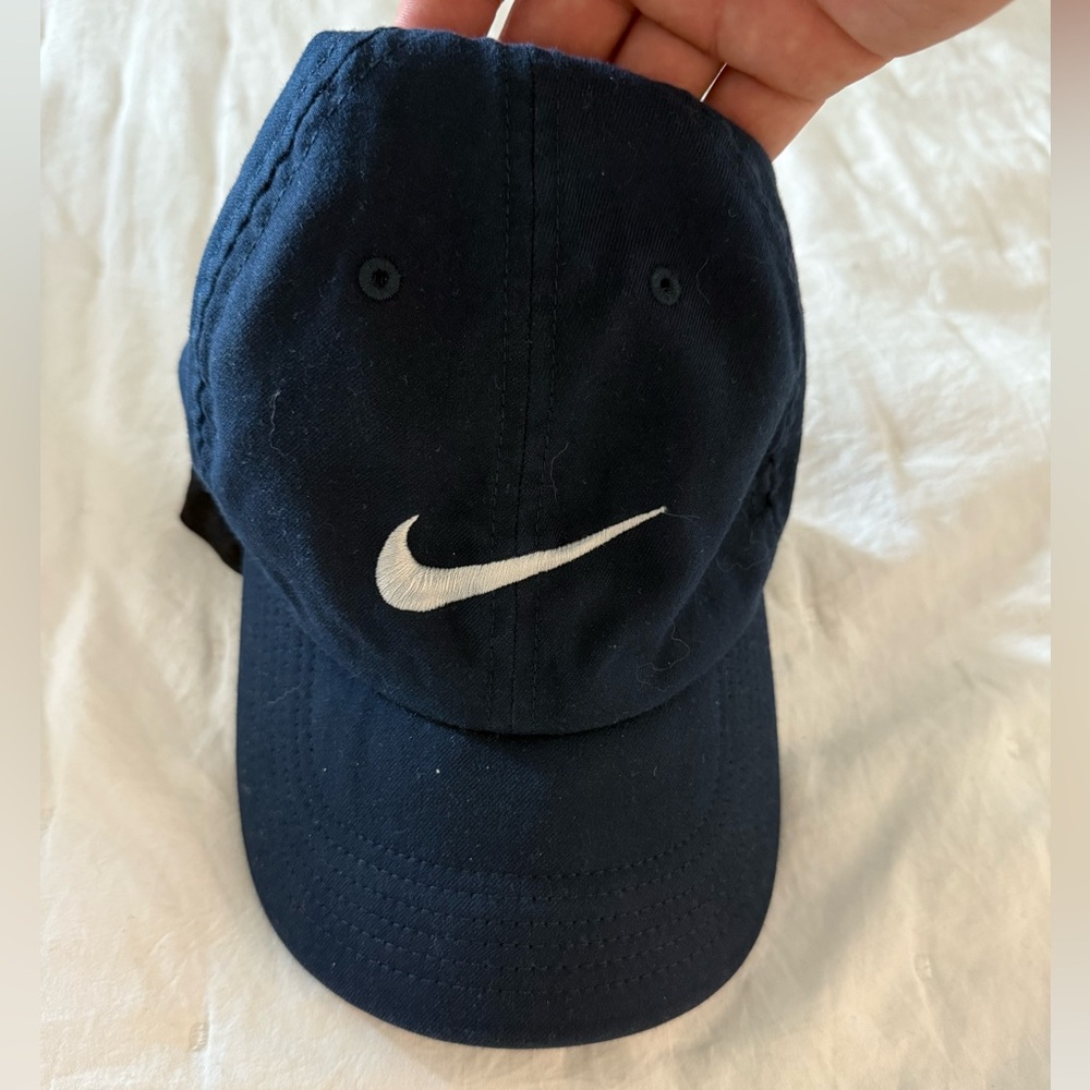 Vintage 90’s Nike Dri-Fit Heretage86 Blue Dad Hat